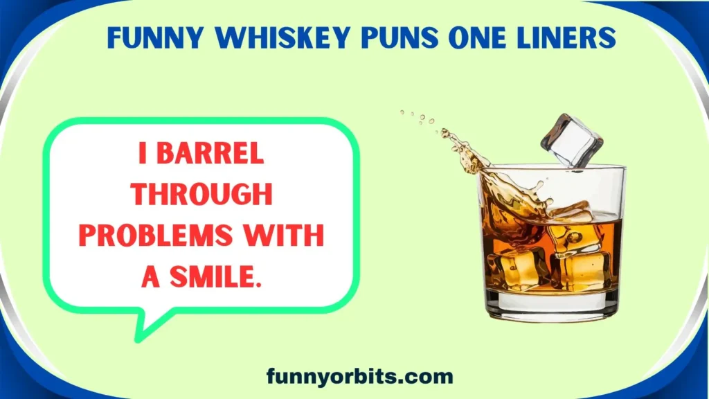 Funny Whiskey Puns One Liners