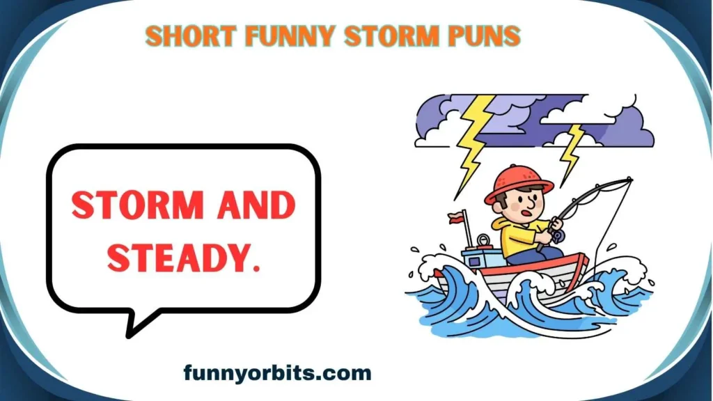 Short Funny Storm Puns