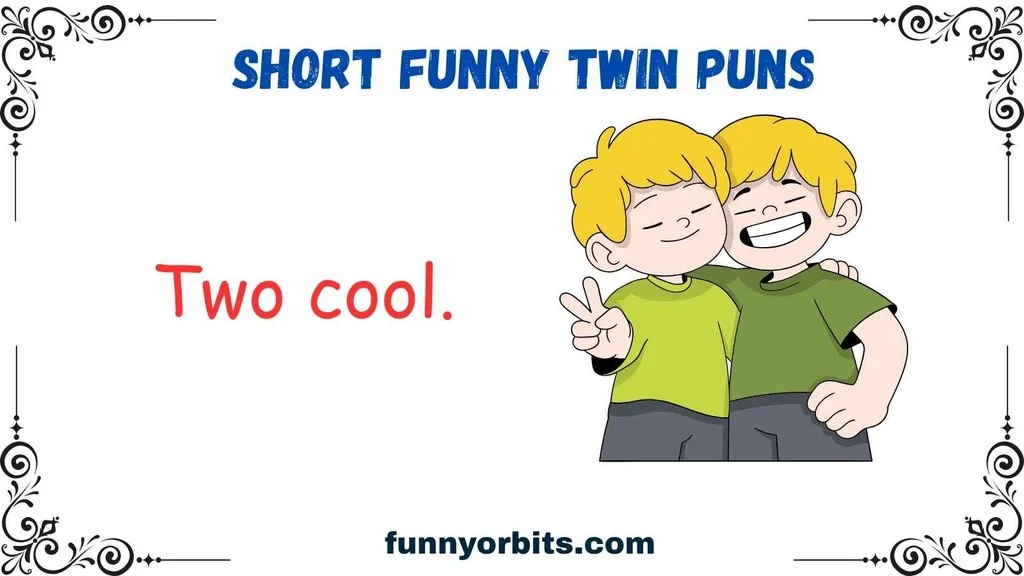 Short Funny Twin Puns