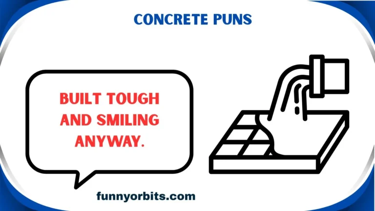 concrete puns