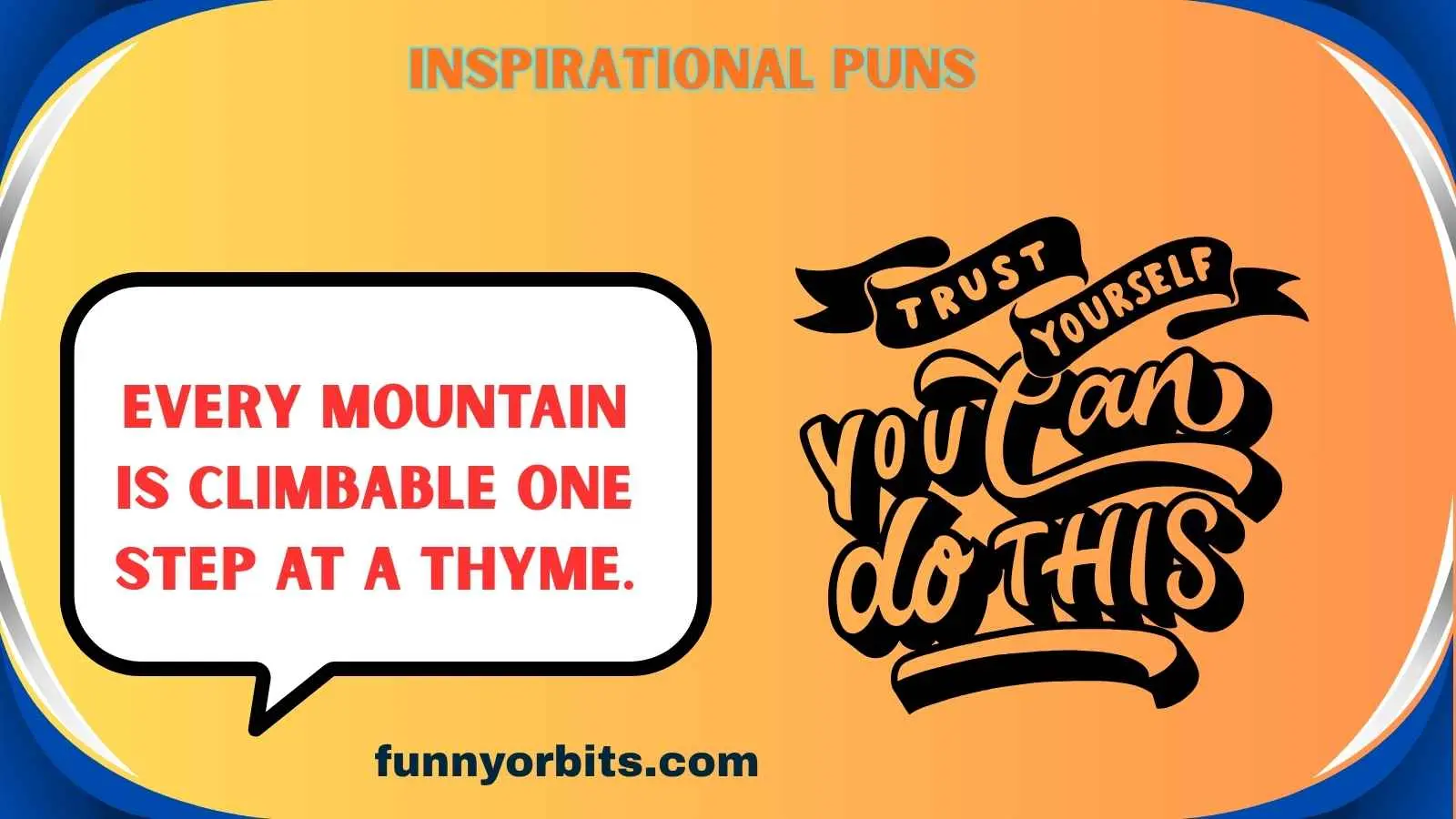 inspirational puns