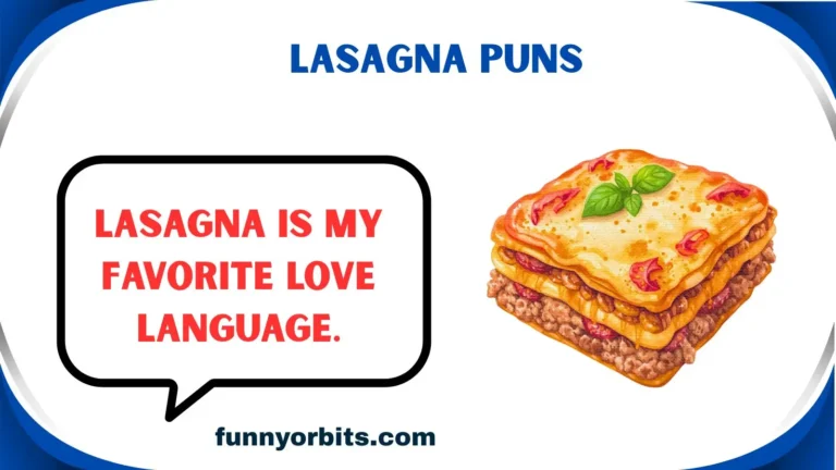 lasagna puns