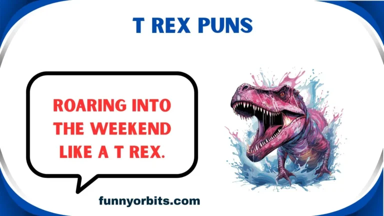 t rex puns